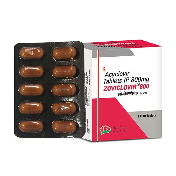 Zoviclovir 800mg (Acyclovir)