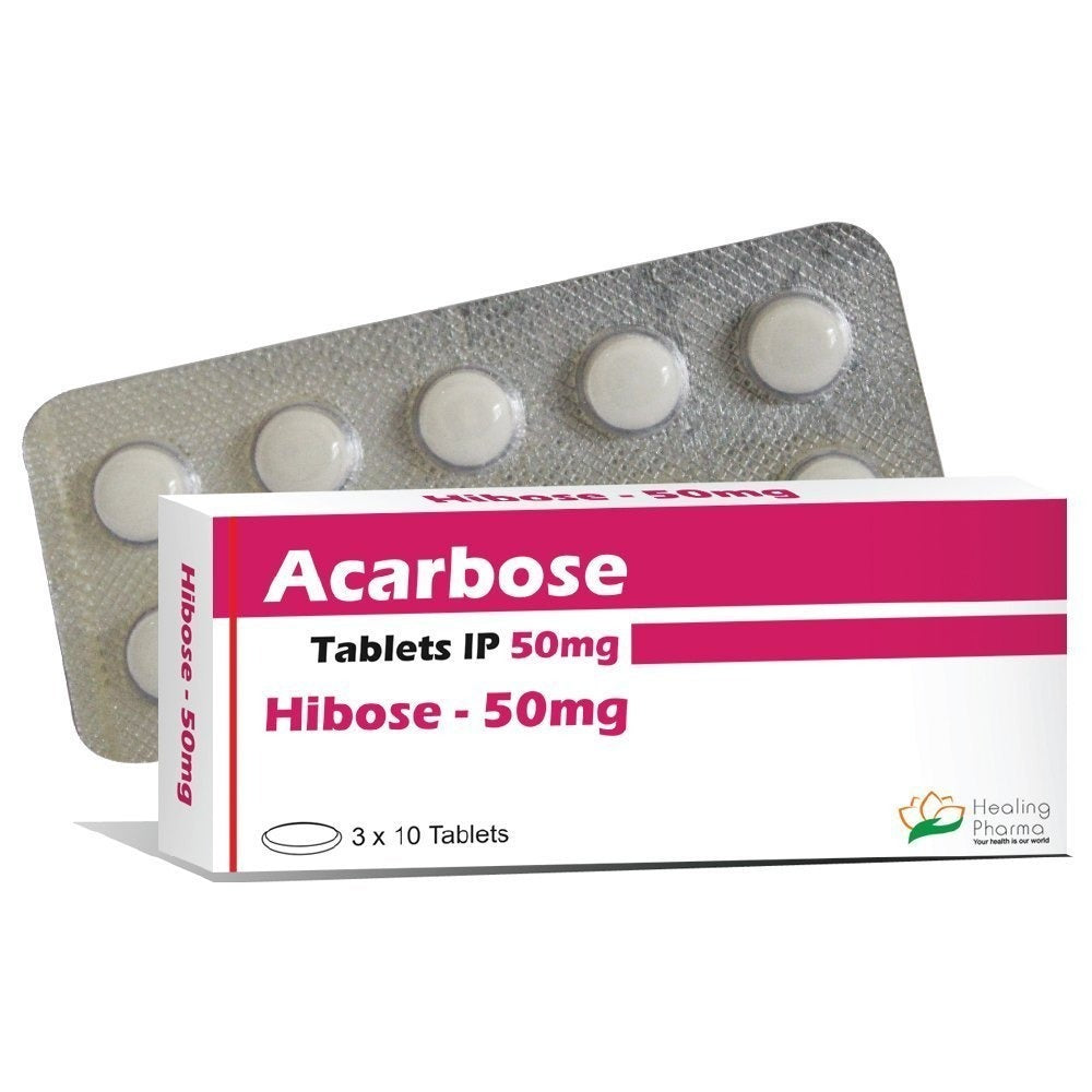 Hibose 50mg (Acarbose)