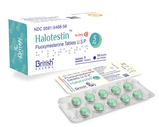 [British Pharma] Halotestin - Fluoxymesterone 5mg