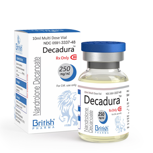 [British Pharma]  Decadura - Nandrolone Decanoate 250mg