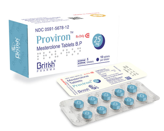 [British Pharma] Proviron - Mesterolone 25mg