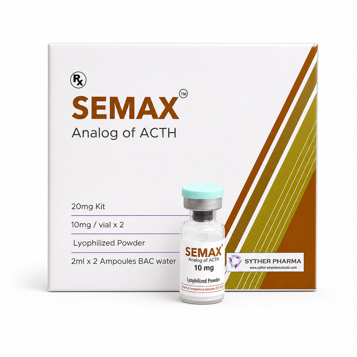 [SYTHER PHARMA] SEMAX (Analog of ACTH)
