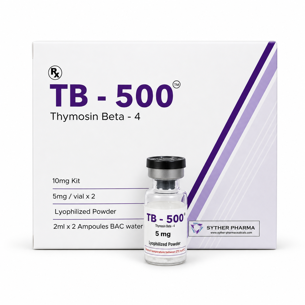 [SYTHER PHARMA] TB - 500 (THYMOSIN BETA - 4)
