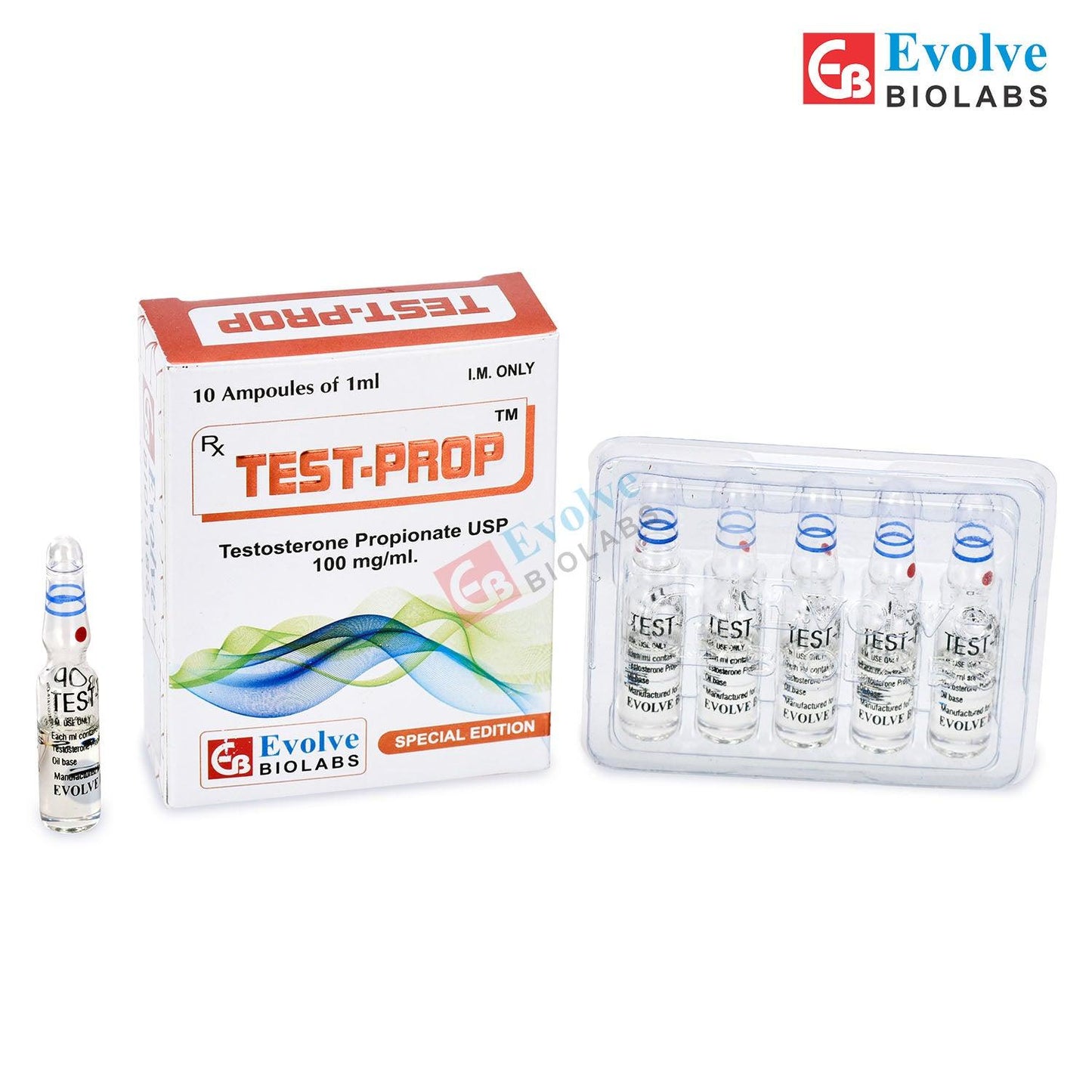 [EVOLVE BIOLABS] Testosterone Propionate USP 100mg