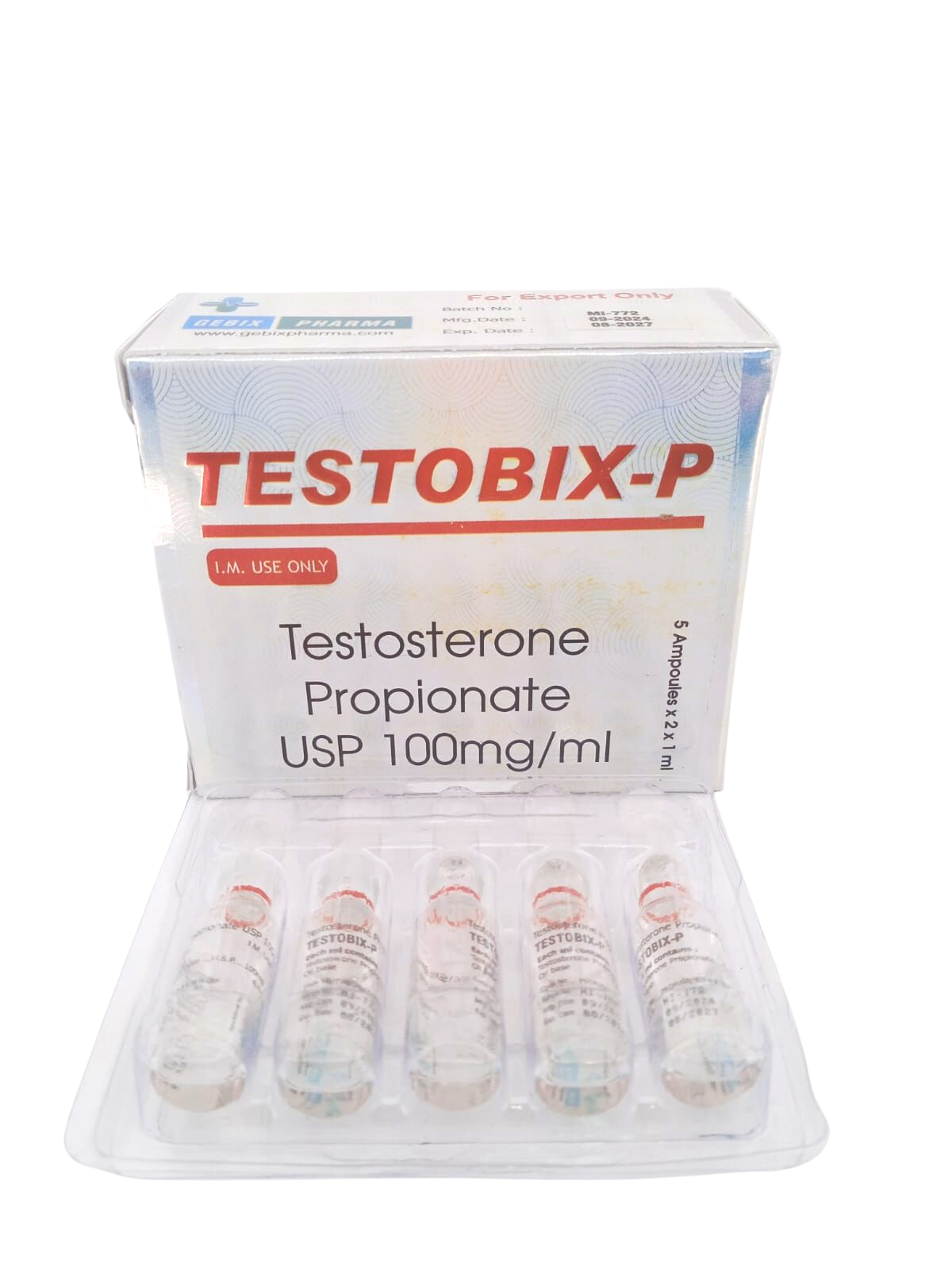 [Gebix Pharma] Testosterona Propionato 100mg