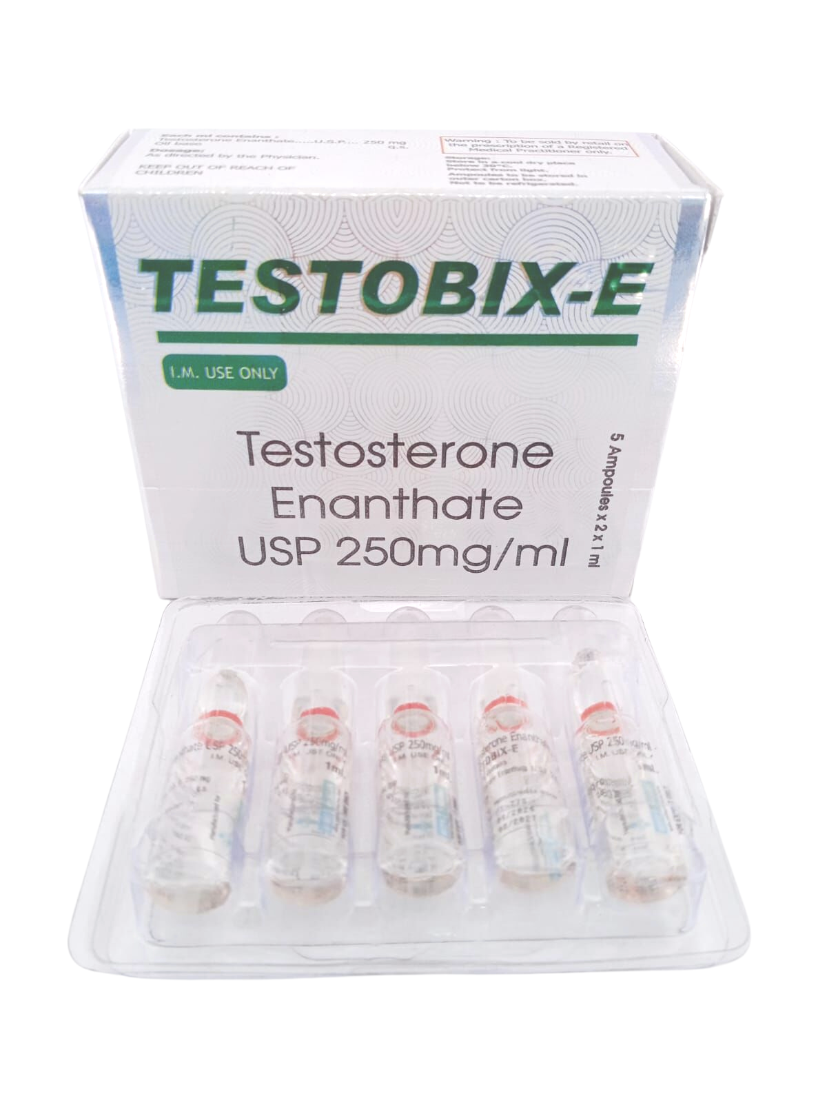 [Gebix Pharma] Testobix E - Testosterone Enanthate 250mg