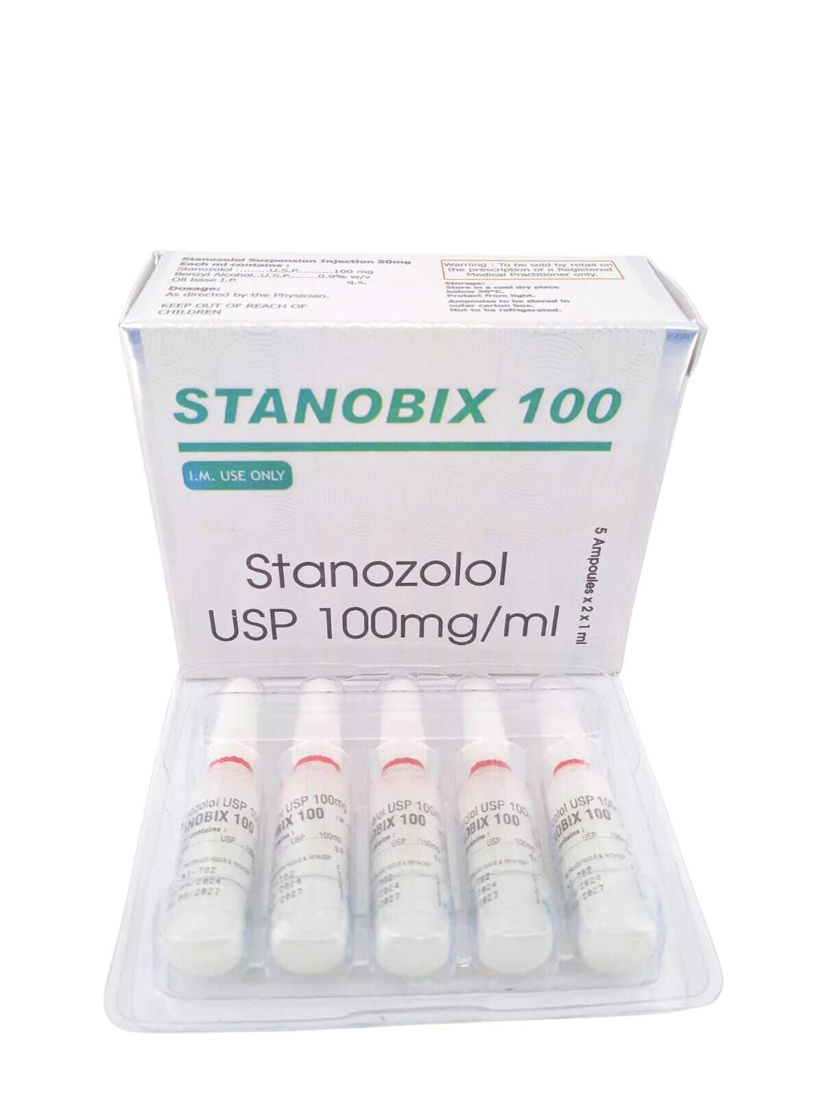 [Gebix Pharma] Stanobix - Stanozolol USP 100mg (Wistrol)